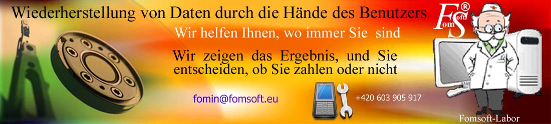 Online-Dienste zur Wiederherstellung von Daten, verlorenen Daten und Fotos über das Internet.