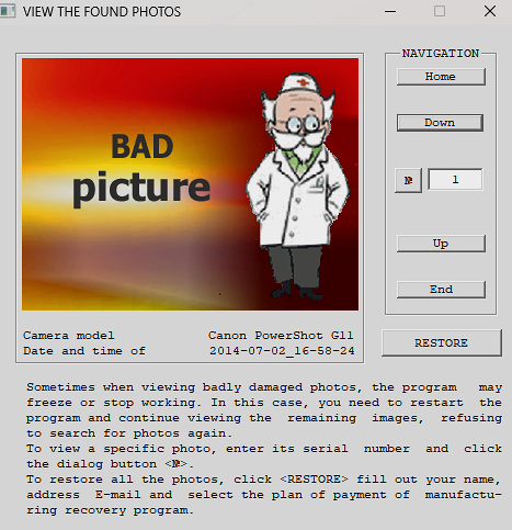 Error displaying the photo.