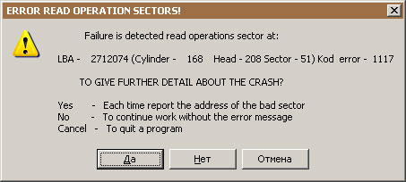 Perdita di disponibilità da un disco esterno collegato alla porta USB.