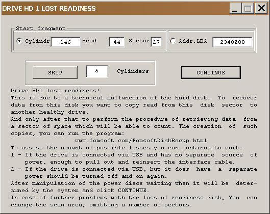 Esempio di modulo compilato per inviare il risultato della scansione per l'analisi gratuita al laboratorio Fomsoft.